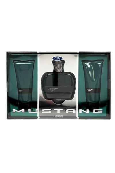 Ford Set Ford: Mustang Green, Apă de toaletă, Pentru bărbați, 100 ml + Mustan...