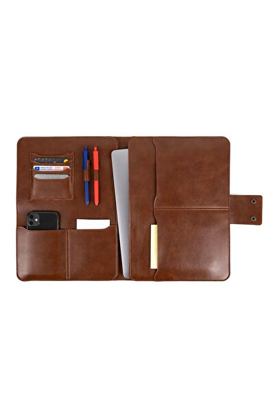 Organizer Tablet Kılıfı 13" İnç iPad Pro & iPad Air Evrak Çantası