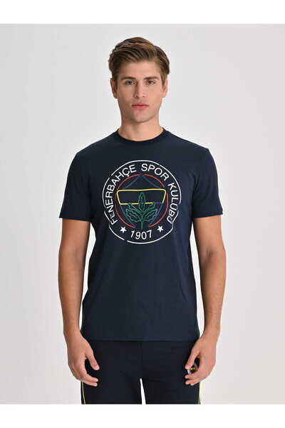 Fenerbahçe ERKEK TRIBUN ÇİZGİ LOGOLU TSHIRT