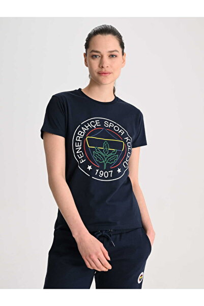Fenerbahçe KADIN TRIBUN ÇİZGİ LOGOLU TSHIRT