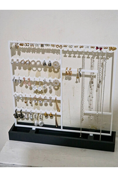 DU&ER Jewelry Organizer Necklace Earrings Bracelet Ring Holder Jewelry Organi...