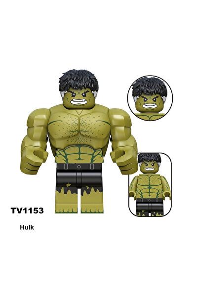 yamanS Hulk End Game Smart Bruce Banner Figür Yapı Blok Süper Kahraman Oyuncak