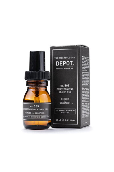DEPOT 500 Produse specifice pentru barbă și mustață Nr. 505, Ulei pentru barb...