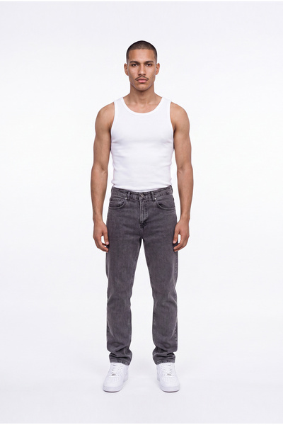 Machinist Men's Regular Fit Jean Trousers Smoke Gray