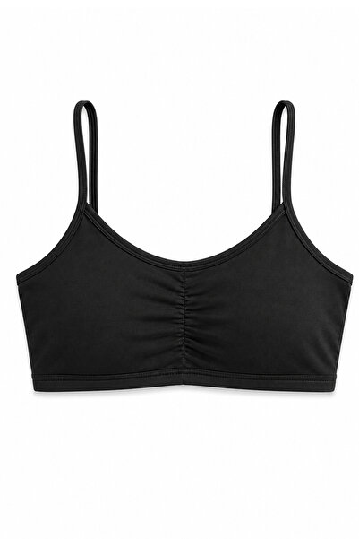 ÖZKAN underwear Özkan 43725 5'li Paket Kız Çocuk %95 Pamuklu Likralı Süprem Çıkarılabilir Pedli Alıştırma Sütyeni İp