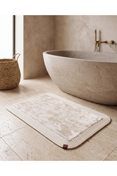 Cicim Home Luna Peluş Hasır Banyo Paspası 50×80 cm