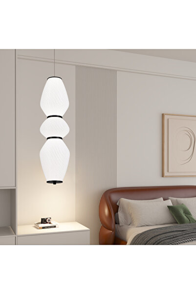 Alessandro DESIGN Lustra Suspendata LED cu Telecomanda, LUMA, Lumina Calda/Ne...