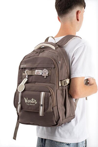 Meryem Çanta Ventis Unisex School Bag Middle School High School Backpack 43*3...