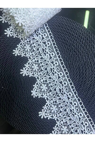 Butik Wide Guipure Ecru 11 cm Wide and 9 Meters Long, 1 Ball Price Dress, Clo...