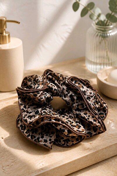 mosmoda 1 Adet Leopar Büyük Simit Toka, Çap: 15cm
