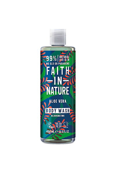 Faith In Nature Aloe Vera, Reîntineritor, Gel de duș, 400 ml