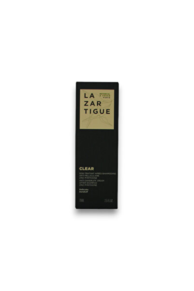 Lazartigue , Clear, Vegan, Hair Cream Treatment, Anti-Dandruff, 75 ml