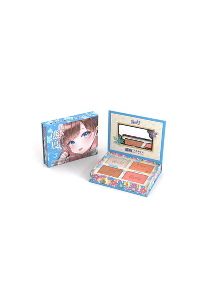 RUDE cosmetics , Clever Kirei-Sama, Multi-use, Face Palette, 4 Shades
