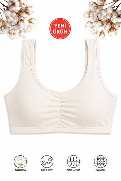 ÖZKAN underwear Özkan 43726 Girls' 95% Cotton Lycra Single Jersey Training Br...