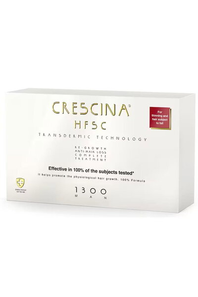 LABO Cosprophar Suisse, Crescina, Transdermic HFSC 1300, For Growth Stimulati...