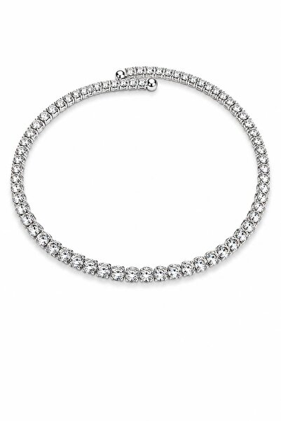 ÇELİK TAKI AKSESUAR Choker Su Yolu Kolye JP00619