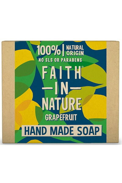 Faith In Nature Grapefruit, Curățare și Hidratare, Săpun solid, 100 g