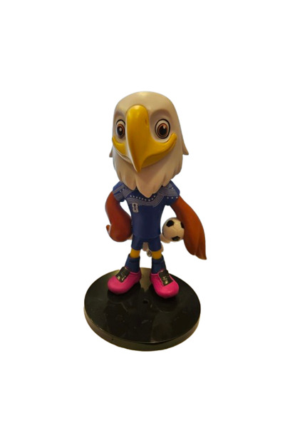Generic Brand Figurină fotbalist vultur, plastic, 14 cm