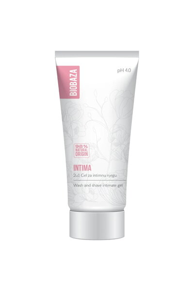 Biobaza Intima, Συστατικά, Τζελ Καθαρισμού Ευαίσθητης Περιοχής, 30 ml
