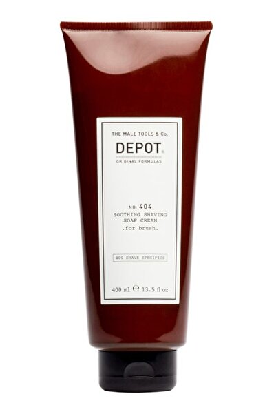 DEPOT , 400 Shave Specifics Nr. 404 , Alantoină, Calmantă, Săpun de ras, 400 ml