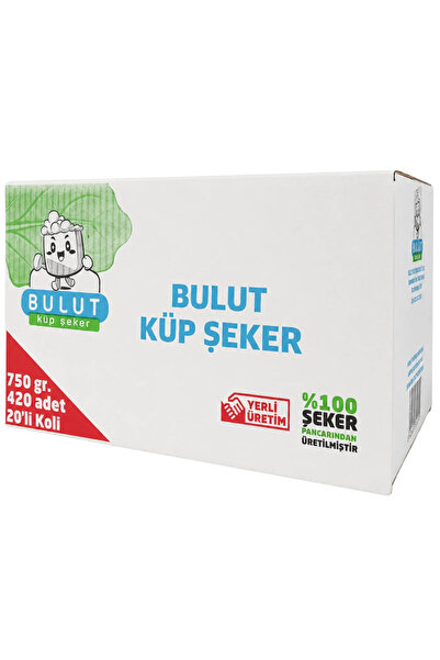 Bulut Küp Şeker 750 Gr 20’li Koli