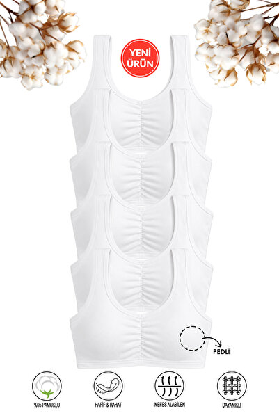 ÖZKAN underwear Özkan 43726 5-Pack Girls' 95% Cotton Lycra Single Jersey Trai...