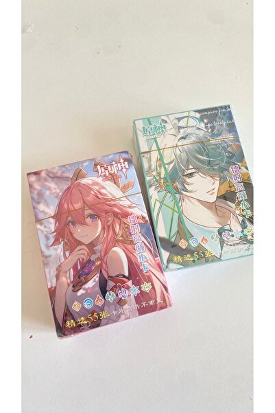 Sakura Konsept Butik Genshin Impact Jujutsu Kaisen 1 Kutu Photo Card Karakter...
