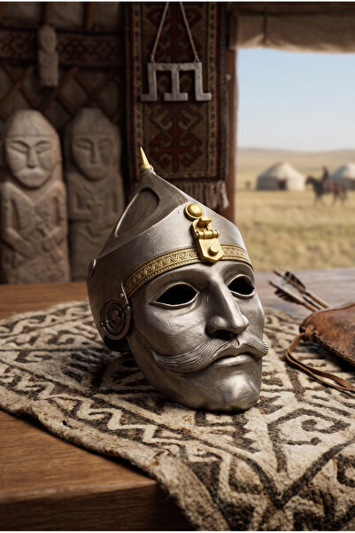 Genel Markalar Kıpçak Türk Maskesi, Savaşçı Türk Maskesi, Kıpchaks, Cosplay
