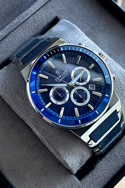 Reward Original Men's Wristwatch Waterproof Steel Band Gift with Box