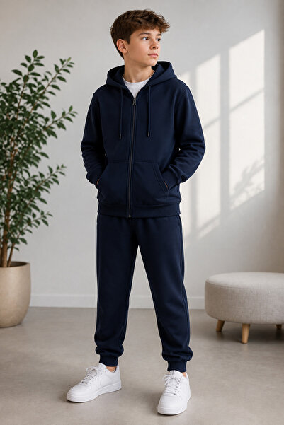 Beniizle Hooded Unisex Kids Tracksuit Set