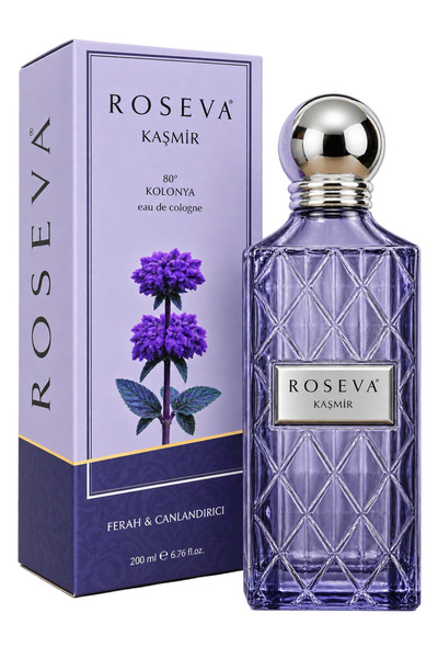 Roseva Kaşmir Kolonya 200 ml Cam Şişe