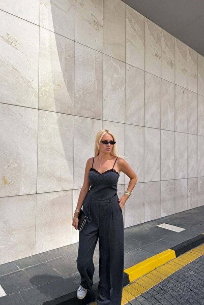 lizge giyim Lace Detail Pants
