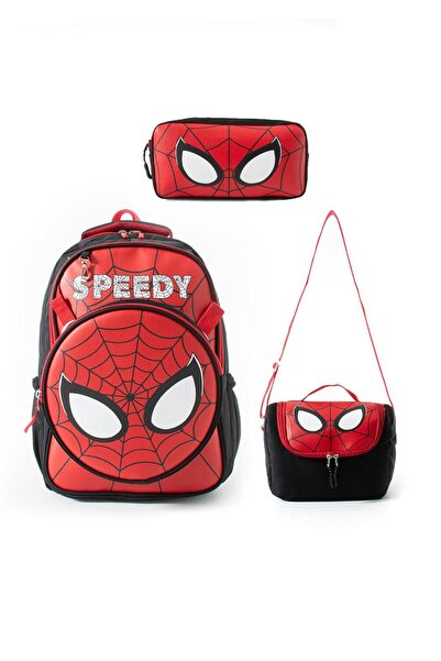 Çanta Sepetim Primary School Bag with Nutritious Lunch Box and Pencil Holder