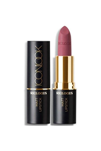 Relouis Icon Look Matte Lipstick, Shade 07, Rose Addict