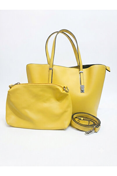 Matris VERNIKA Women’s 2-Piece PU Leather Tote & Crossbody Bag Set - 32.5*23.5
