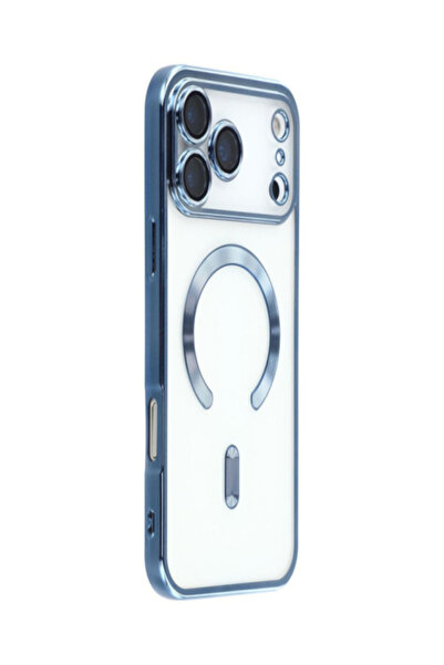 AUDIOX Plating DeLux » iPhone 17 Pro Max - Husa MagPlating, Magnetica, Clear /