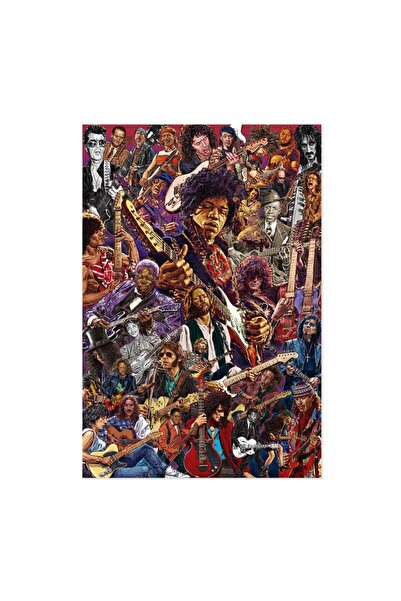 Erik Legendary Guitarists poster