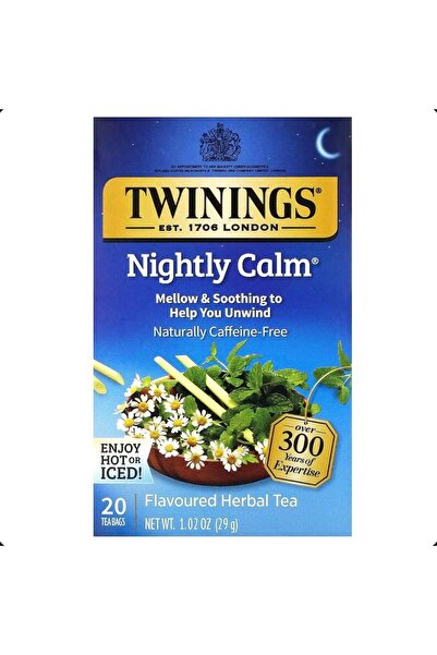 OEMS شاي twinings انجليزي بالبابونج والاعشاب المهدىء 20كيس