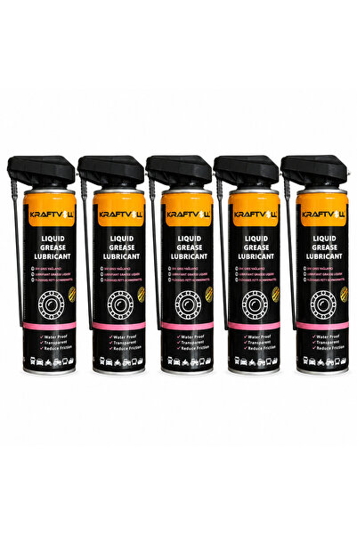 Sıvı Gres Yağlayıcı Sprey 300 ml 5’li Paket