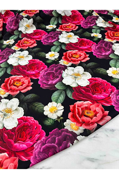 ipekkumaş Fantastic Floral Crepe Fabric