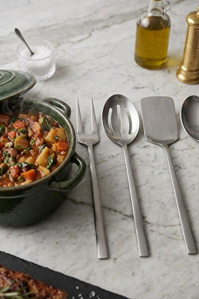 Kitchen Life Set de 5 ustensile de servire din oțel inoxidabil Sydney, incluz...