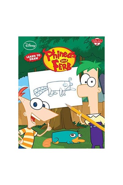 Walter Foster Jr Disney învață să deseneze Phineas și Ferb