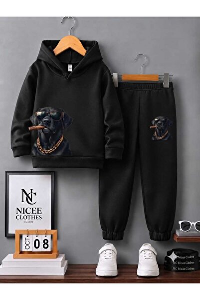 NC Nicee Clothes NICE CLOTHES SET DE TRENING PENTRU COPII UNISEX (IMPRIMAT CU...