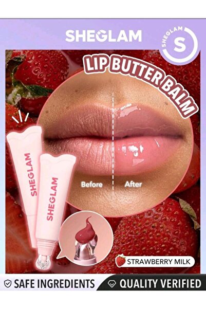 SHEGLAM Crystal Glaze Lip Dudak Parlatıcısı 118 Strawberry Milk