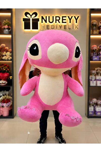 NUREYY AKSESUAR DEV BOY STİTCH ANGEL PELUŞ 100 cm lilo and stittch