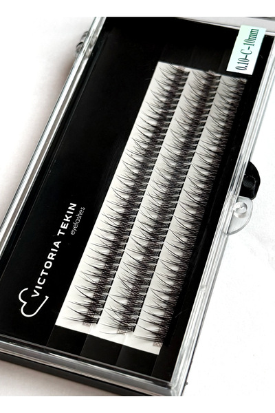 Victoria Tekin Premium Kırlangıç Takma kirpik 10 MM