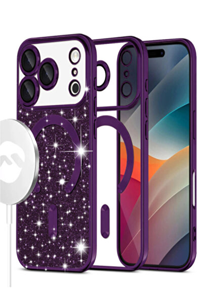 AUDIOX MagSparks Case » iPhone 17 Pro Max, Glitter, Dual Layer, Lens Cover