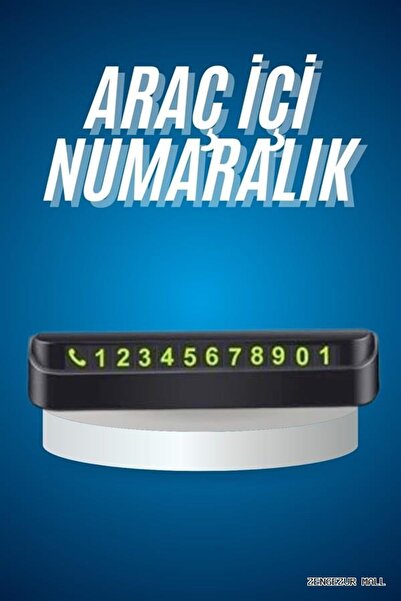 ZERO LAND Zngzrmll In-Vehicle Numbering Numbering Auto Glass Card (201310) Ph...