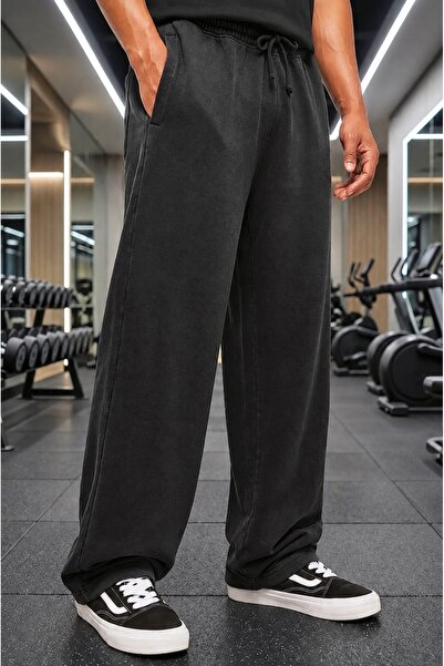 Sapeur Erkek Premium Baggy Eşofman Altı Rahat Kalıp - Günlük & Spor Pantolon