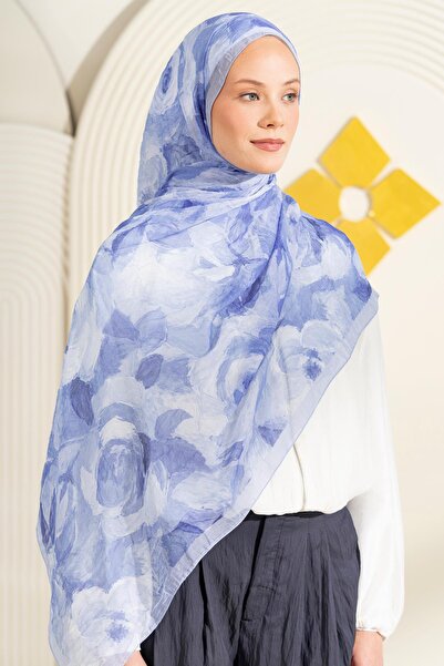 JAWEL Digital Crinkled Textured Bamboo Shawl Herakleia
